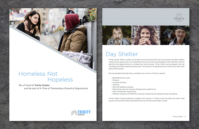 Brochure Design for Trinity Center