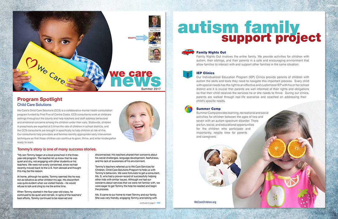 We Care Services for Children Newsletter